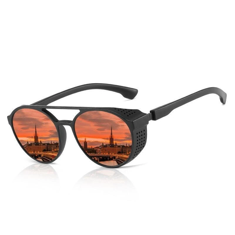 Men's Polarized Sunglasses Fashion Round Driving Sun Glasses for Unisex Classic Male Eyewear Travel Hiking Fishing Sunglasses (image for) Men's Polarized Sunglasses Fashion Round Driving Sun Glasses for Unisex Classic Male Eyewear Travel Hiking Fishing Sunglasses